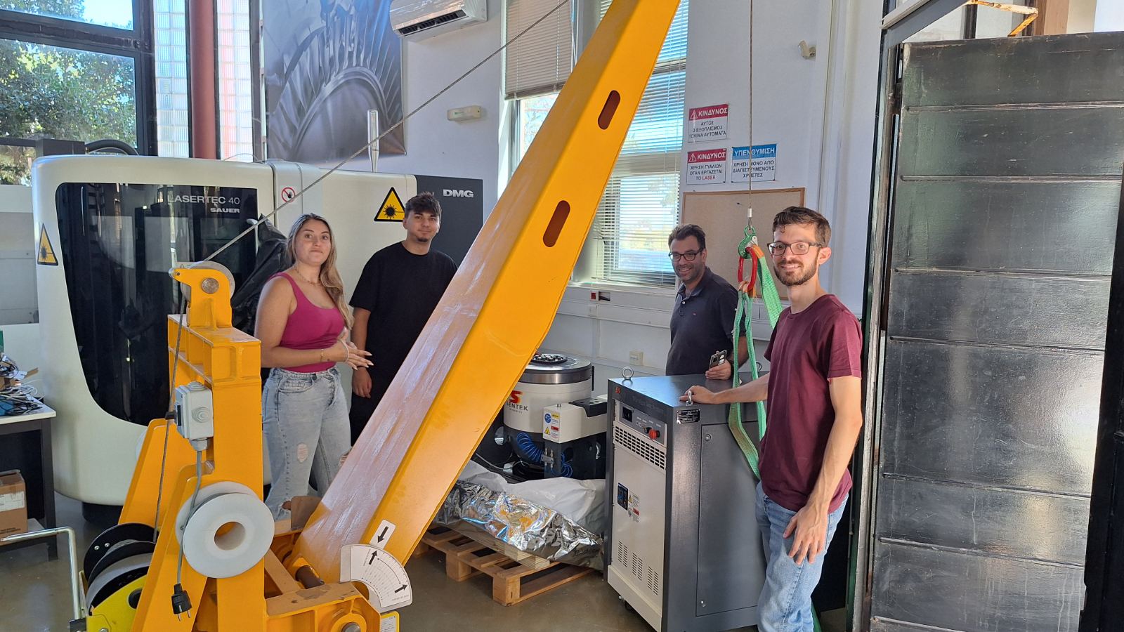 Νέος εξοπλισμός στο Εργαστήριο